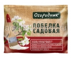 садовая побелка 1,25 кг для защиты от солнечных ожогов и болезней сухая (Огородник) на поддоне 480 шт