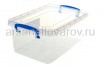Контейнер для продуктов пластиковый  6 л (265*245*175 мм) Фреш Бокс (405) прозрачный (Эльфпласт) 